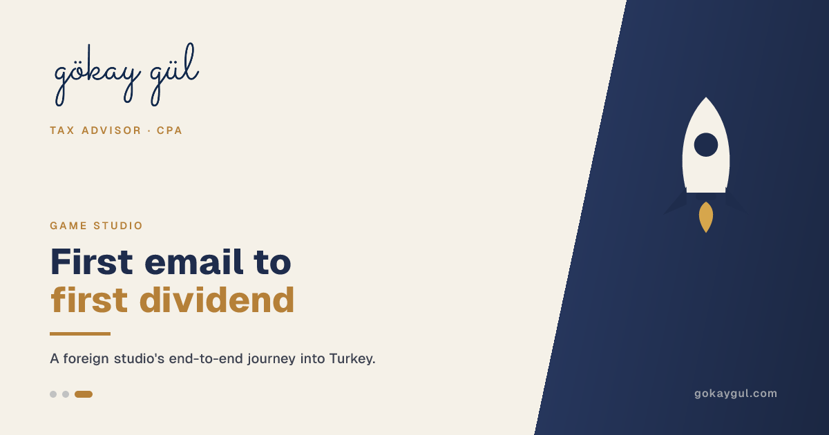 A Foreign Game Studio's Journey into Turkey: From the First Email to the First Dividend