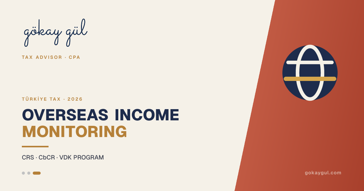 Türkiye's VDK Overseas Income Monitoring Program: Legal Basis, Decision Timeline and Asset Peace